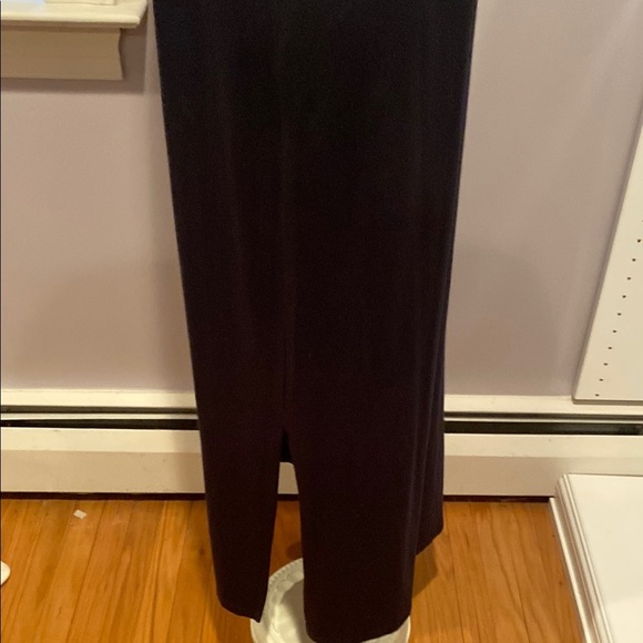 Isaac Mizrahi Black Sleeveless Sheath Maxi Dress - Picture 5 of 8